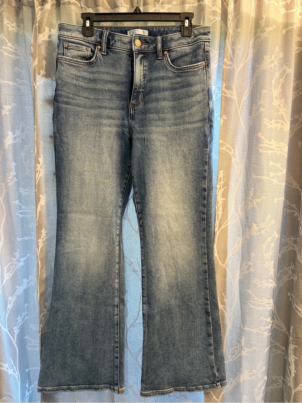 LC Lauren Conrad Light Wash Flared Jeans